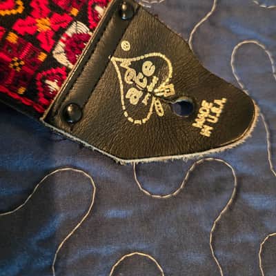 Vintage 1960's Ace Jimi Hendrix "Woodstock" Guitar Strap image 3
