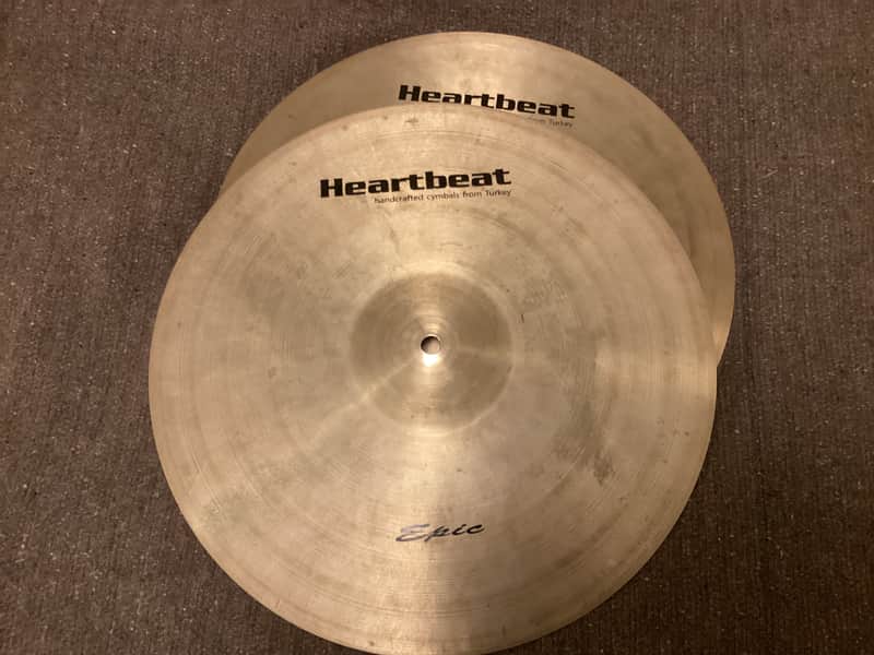 Heartbeat 16” Epic Hi Hats pair, made in Istanbul - 1250 / 1446 grams image 1