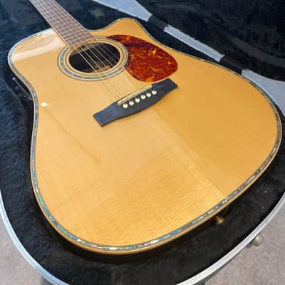 Zager ZAD900CE Natural 2015 Acoustic Guitar [USED] image 2