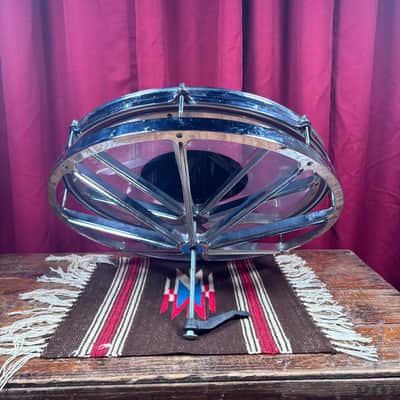 Vintage Remo 16" Roto Tom Drum Chrome RotoTom image 3