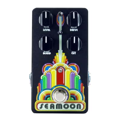 New Seamoon Grind Machine Bass Overdrive Guitar Effects Pedal image 2