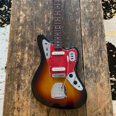 Fender Japan Very Clean 1993 Jaguar '66 Reissue MIJ N-Serial Grunge Era Three Tone Sunburst image 18