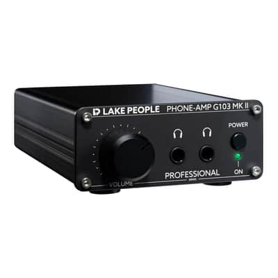 Immagine Lake People LP-G103-P-MKII XLR-Stereo Headphone Amplifier for recording and livesound - 2