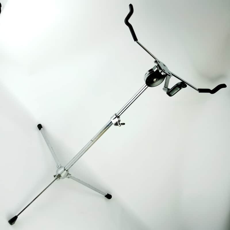 Slingerland#802 Snare Drum Stand Flush Base Tripod+Ratchet Basket Flat Niles 60s image 1