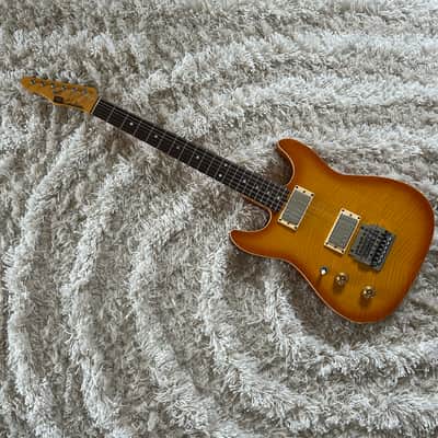1980s Strings & Things Left Handed Double Cut Electric Guitar Crazy Rare w/ HSC image 13