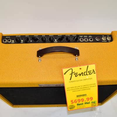 2022 Fender Hot Rod Deluxe IV Limited-Edition 40-Watt 1x12" Tube Combo Guitar Amp, Lacquered Tweed image 2