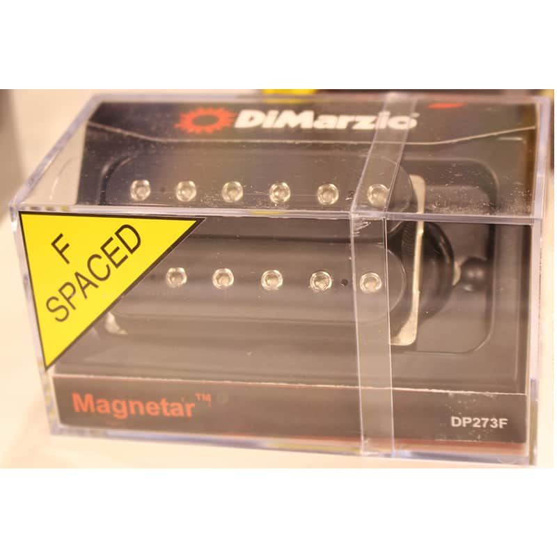 DiMarzio DP273FBK Magnetar Replacement Guitar Humbucker Pickup F-Spaced Black image 1