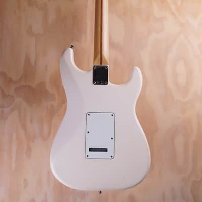 Fender Standard Stratocaster Left-Handed Electric Guitar in Olympic White image 4