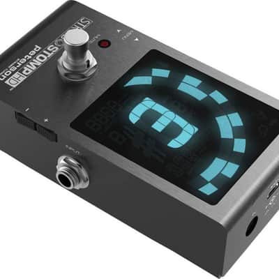 Peterson SS HD StroboStomp HD Stompbox Strobe Tuner w/ Polish Cloth and 2 Cables image 4