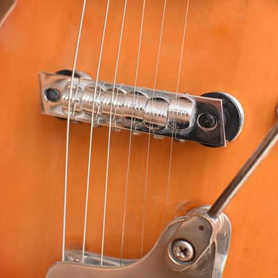Astro Semi Acoustic – RARE 1960s German Vintage Archtop Jazz Guitar Gitarre Hopf image 6