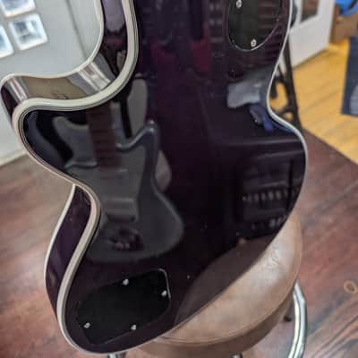 Chill Cat Limited Edition Purple Rain LP Style Electric Guitar image 8
