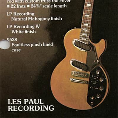 Gibson Les Paul Recording 1971 - 1979 - Walnut image 17