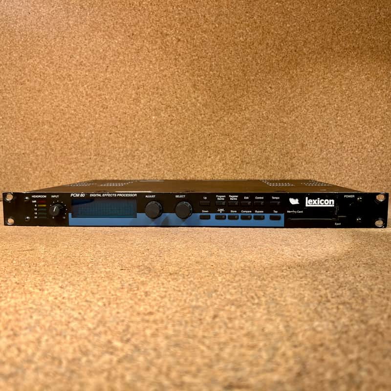 Lexicon PCM 80 Digital Effects Processor – 1990s – Serviced – Warranty image 1