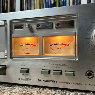 Vintage Pioneer CT-F500 Stereo Cassette Tape Deck Japan PARTS/REPAIR READ image 3