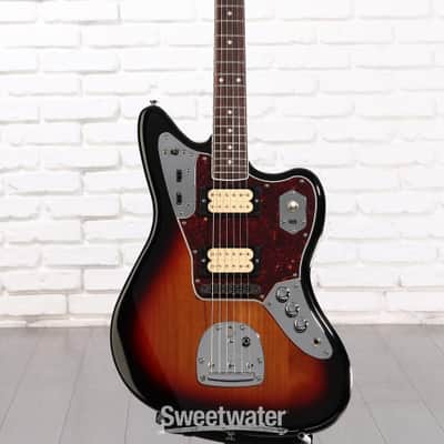 Fender Kurt Cobain Jaguar Electric Guitar - 3-Tone Sunburst (JagKCNOSd2) image 1