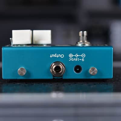 Fulltone Custom Shop OCD-GE Germanium Overdrive 2019 - Tahitian Teal image 3