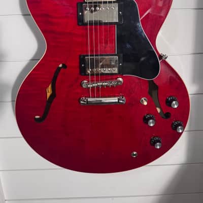 Gibson ES-335 Block 2020 - 2026 - Figured Sixties Cherry image 2