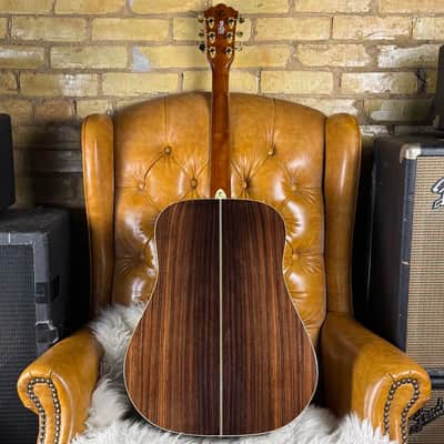 2004 Washburn WD56SW Flint Hill Natural Spruce / Rosewood All Solid Wood Acoustic Guitar W/ Original Hardshell Case! image 2