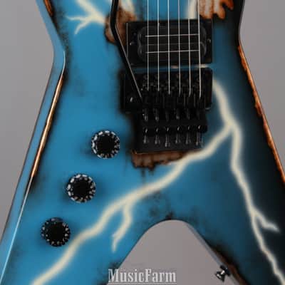 Dean USA Dime Series Rust From Hell Left Handed Handpainted Electric Guitar with Case image 3