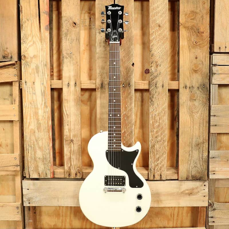Maestro By Gibson Les Paul Junior w/gigbag White | Reverb