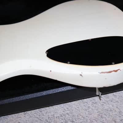 Vintage 1970s BC Rich Eagle Bass - Glitter Rock White image 15