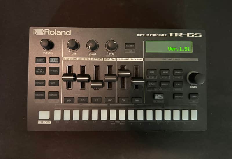 Roland TR-6S Rhythm Composer 2020 - Present - Black image 1