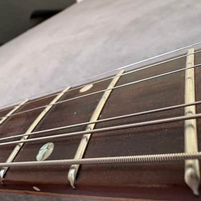Hoyer restored archtop 1950s - trussrod, refret, pickup etc with video image 9