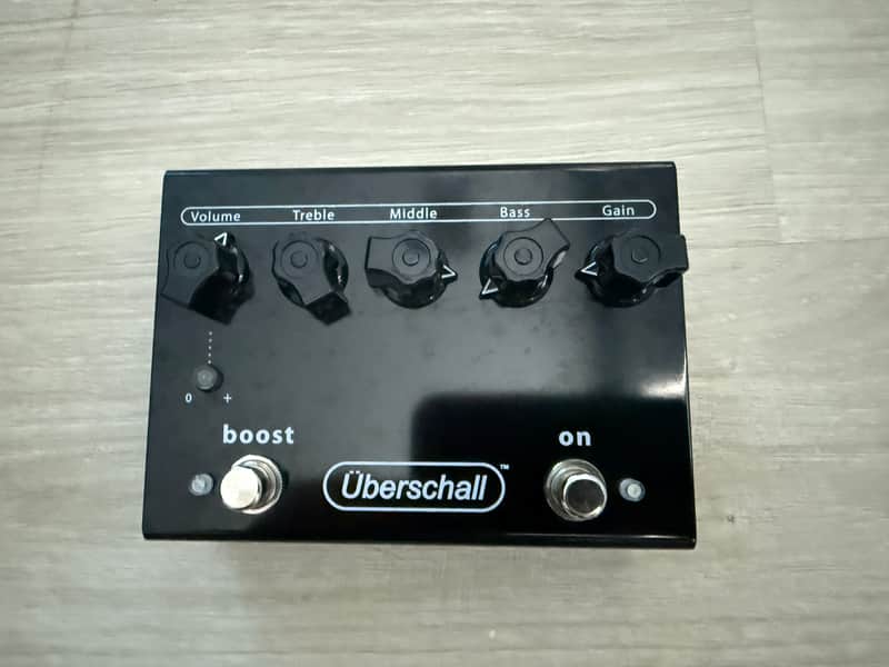 Bogner Uberschall Pedal 2010s - Black
