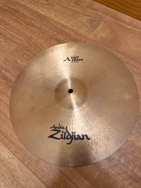 Zildjian 14" A Custom Fast Crash Cymbal 2002 - Present - Brilliant image 1