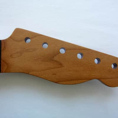 STAINLESS STEEL FRETS / Maple Rosewood Roasted / TELECASTER Neck w/Warmoth Nut TELE (fits Fender image 2