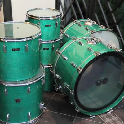 RARE Tama Superstar Double Bass 24 Drum Kit Huge image 19