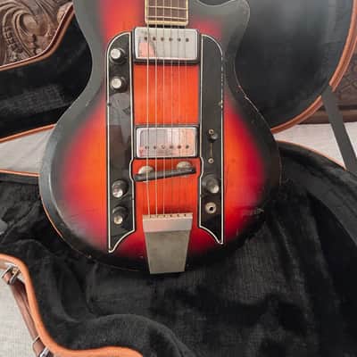 Airline Town and country 1960 - Red burst image 1