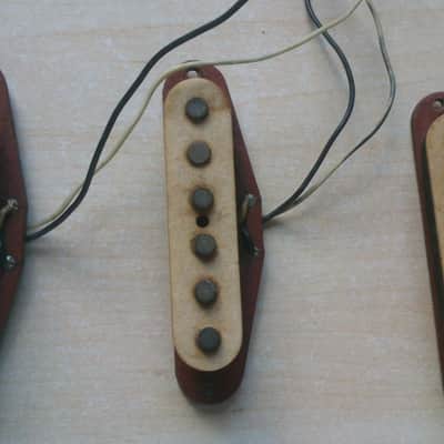 Fender Super Rare (!) Stratocaster Red Bobbin pickups 1982 fullerton ’57 RI USA image 1