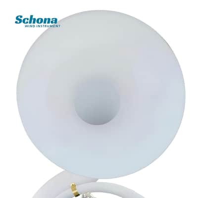 SCHONA SHM-13W - Three-button Glass Fiber Reinforced Plastic Brasswind Sousaphone in Bb image 2