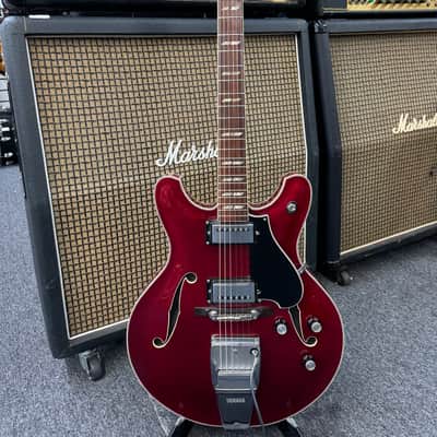 Yamaha SA-50 Hollow Body 50T 1967 - 1972 - Cherry Red image 5