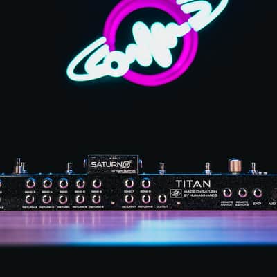 Saturn Pedals - Titan - Advanced Effects Switcher & Controller + Oxygen Buffer - Galactic Black image 3