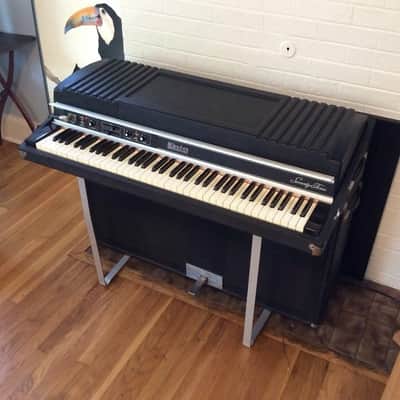 Original vintage Fender Rhodes suitcase 73 mkII 1981 Black electric piano image 2