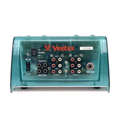 Vestax  PMC-005A Mk2 MkII with Power supply Very Rare Scratch Mixer Made in Japan Worldwide Shipment image 6