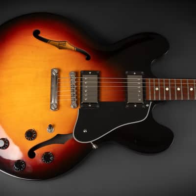 Immagine 2017 Gibson Memphis ES-335 Studio (4-Knob) - Ginger Burst | USA Semi-Hollow Torrefied Maple Fretboard ‘57 Classic Humbucker Bone Nut 3.55kg | CoA OHSC - 4