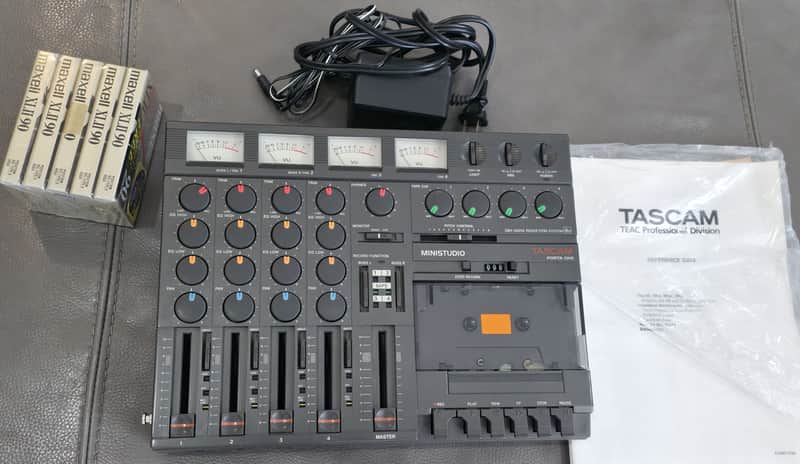 TASCAM Porta One Ministudio 4-Track Cassette Recorder | Reverb