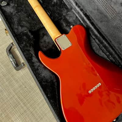 Grosh Guitars Custom T Pickup Configuration S-S-S, Late 90's, early 80's - candy apple rust image 8