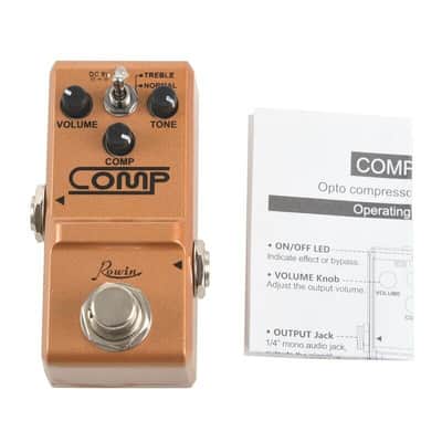 Rowin Nano Compressor Pedal True Bypass image 3