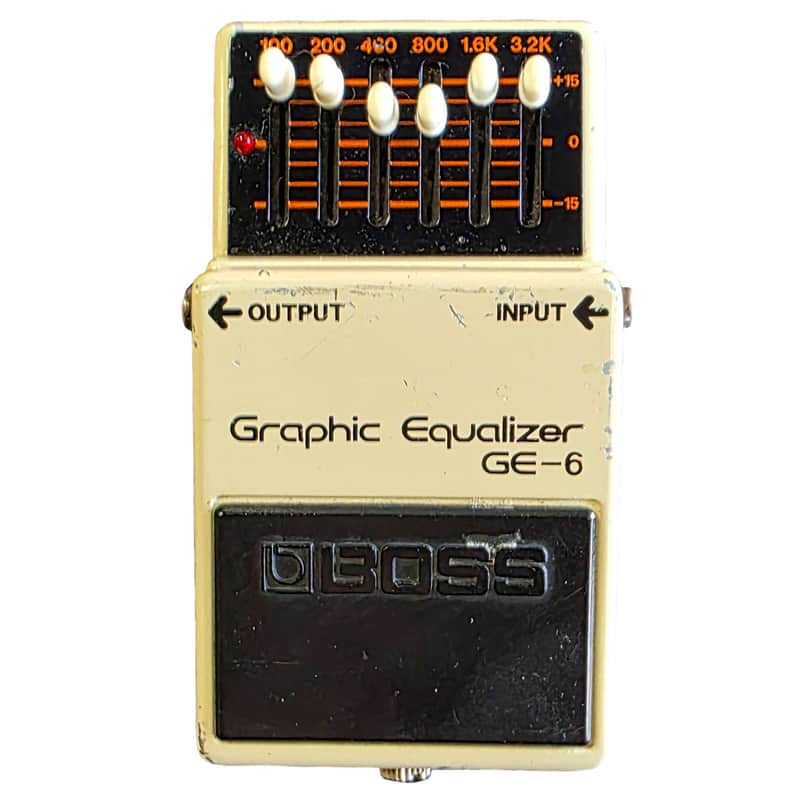 Boss GE-6 Graphic Equalizer | Reverb Canada Boss GE-6 Graphic Equalizer | Reverb Canada