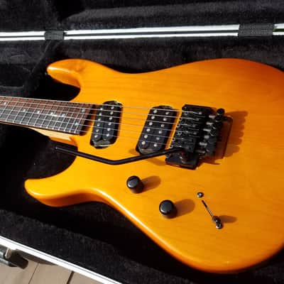 1995 HAMER USA Diablo LEFT HANDED Lefty - Transparent Amber image 2