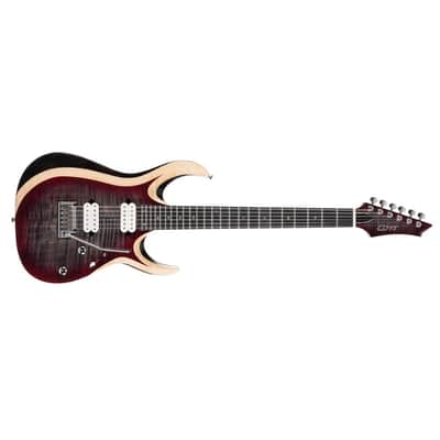 Cort X700 Duality II LVB w/bag Lava Burst image 12