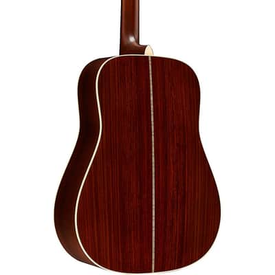 Martin D-28 Left-Handed Acoustic Guitar Regular Aged Toner image 2