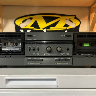 Mitsubishi M-T5200 Stereo Double Cassette Deck Dual Tape Player TESTED READ image 19