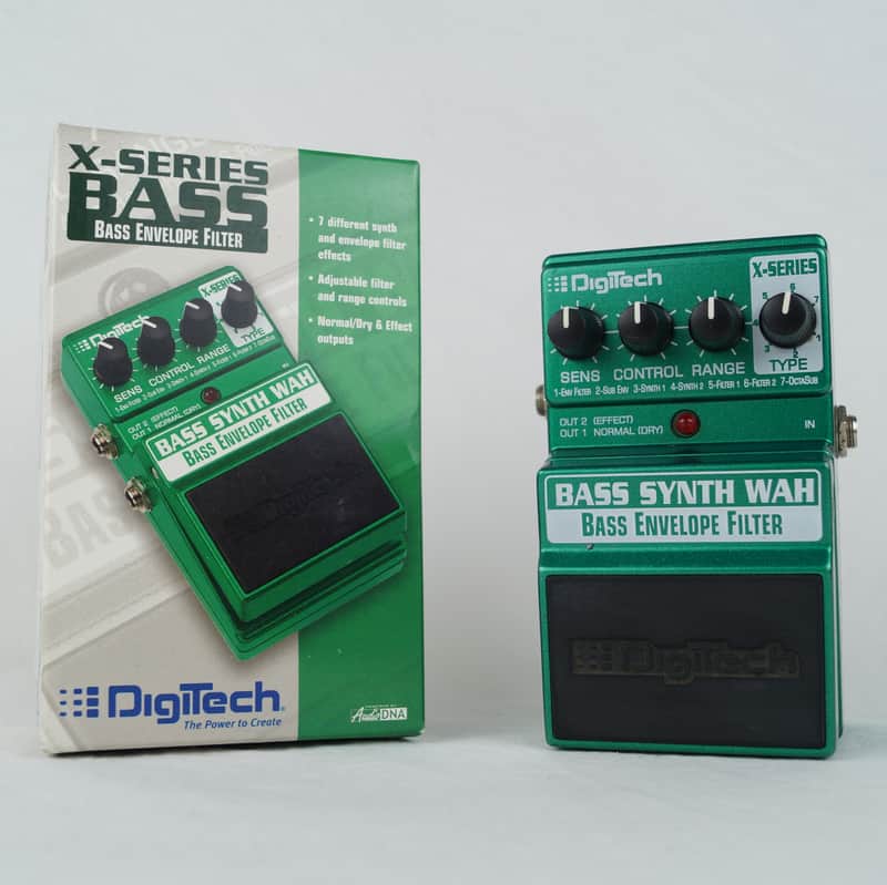 DigiTech X-Series Bass Synth Wah Envelope Filter