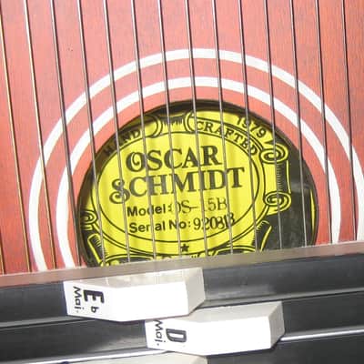 Oscar Schmidt Autoharp 15 Chords OS15B with Case image 7