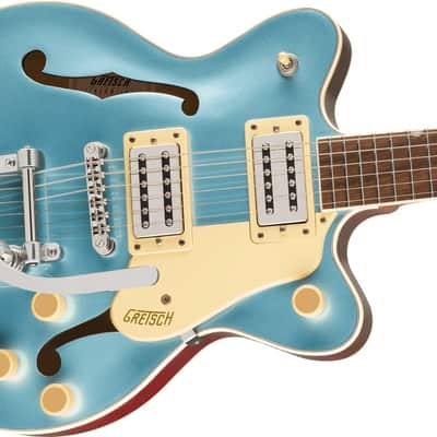 Gretsch G2655T Streamliner Center Block Jr. Double-Cut with Bigsby, Laurel Fingerboard, Arctic Blue image 3
